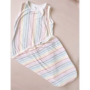 Kyte baby sleep sack rainbow herringbone 18-36m, Tog 0.5